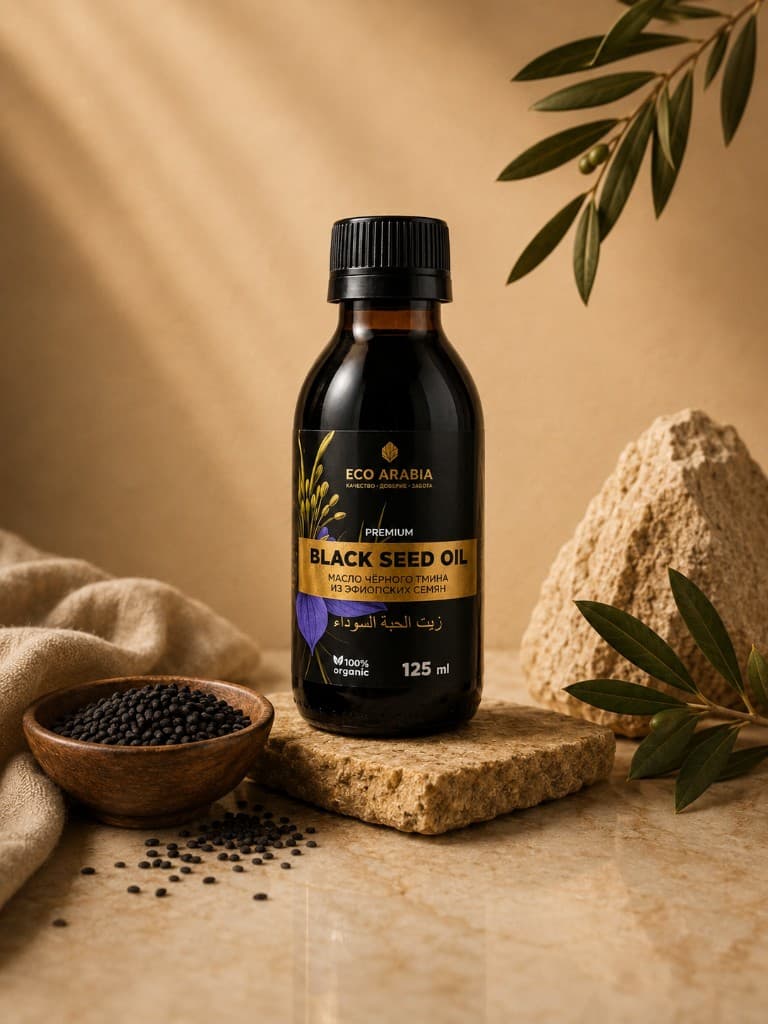 Eco Arabia black seed oil 125 ml