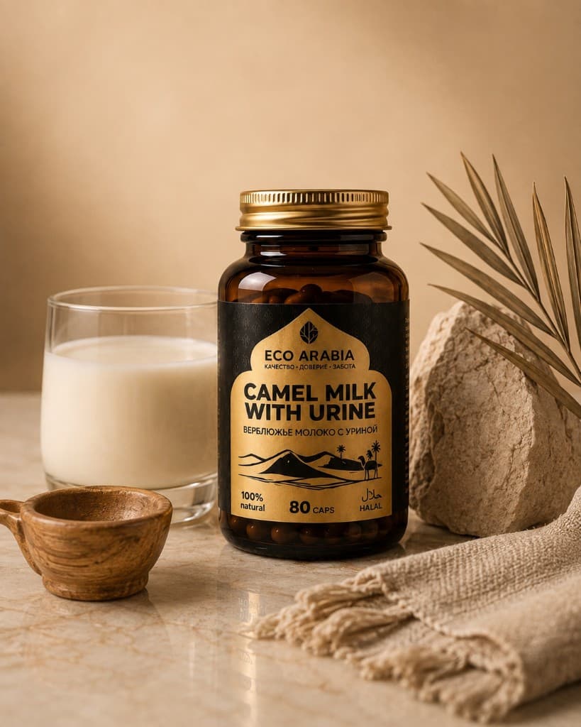 Eco Arabia camel milk capsules