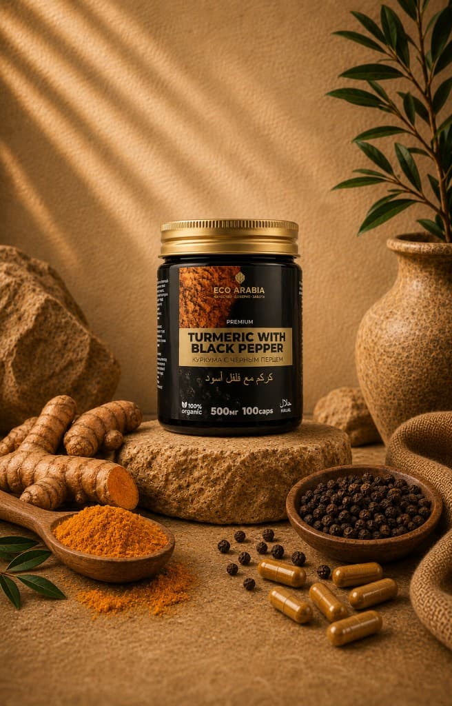 Eco Arabia turmeric with black pepper